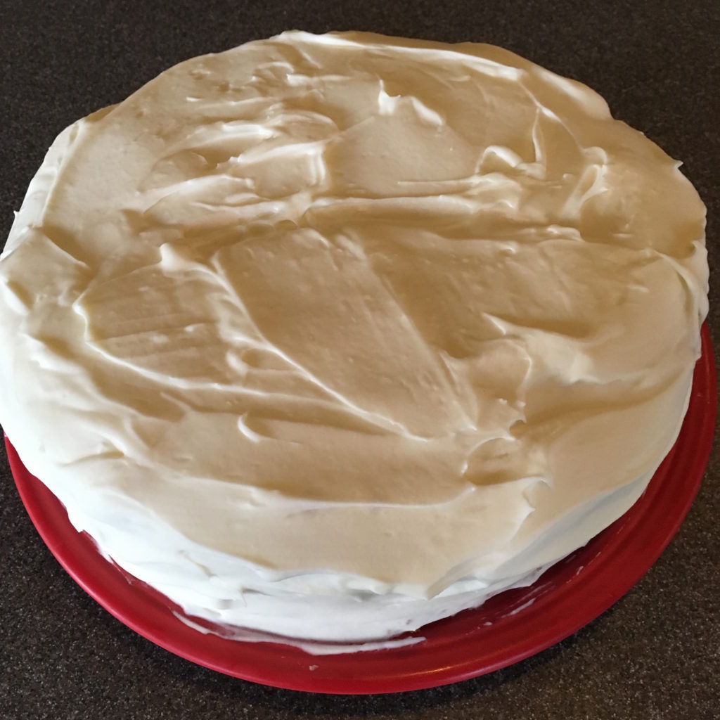 Vanilla Mocha Cake - exterior