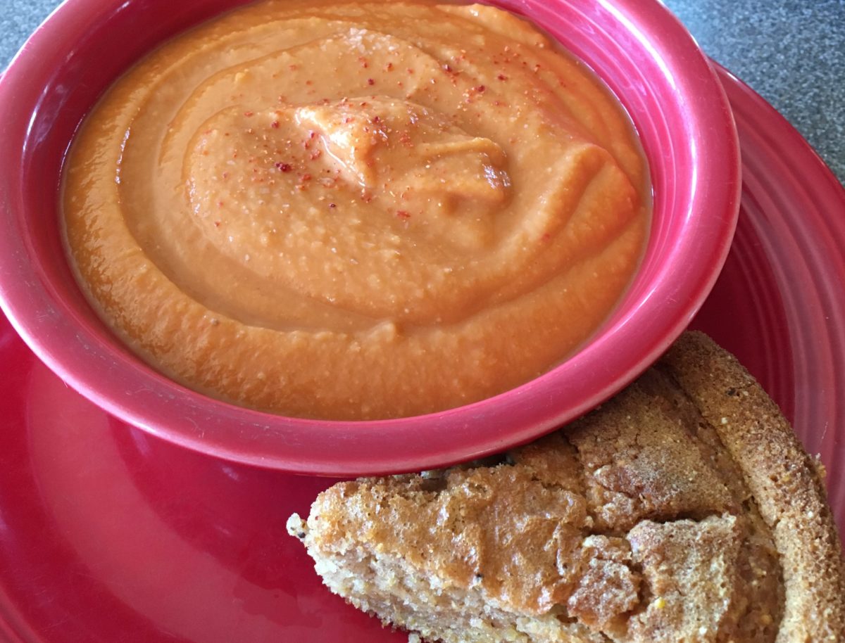 West African Sweet Potato Soup: A savory meal with rich flavor