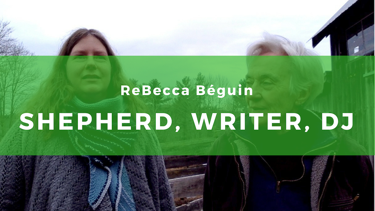 Sarah and Rebecca discuss farming and other creative topics